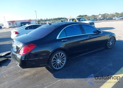 2016 Mercedes-Benz S 550 z USA, uszkodzony, nr VIN WDDUG8CB7GA236597